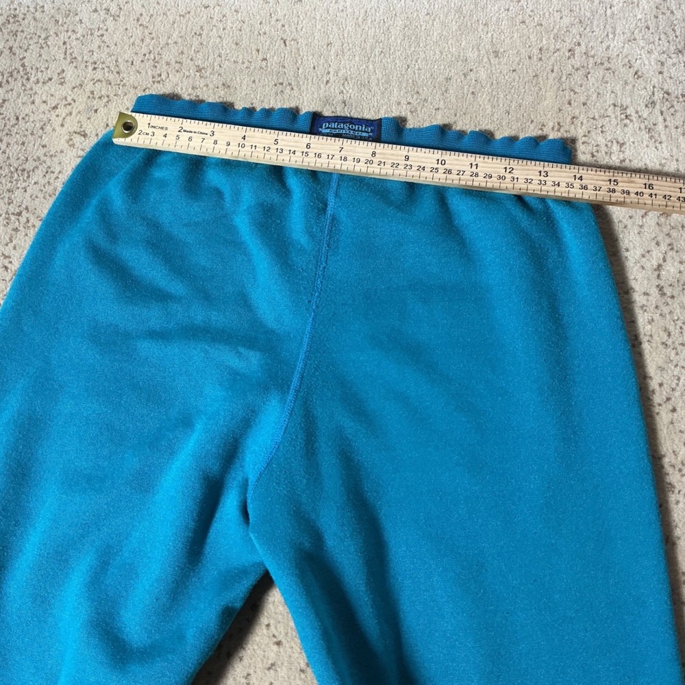 Patagonia Capilene Mens Thermal Base Layer Pants Blue Medium Vintage‎ USA - Picture 7 of 8